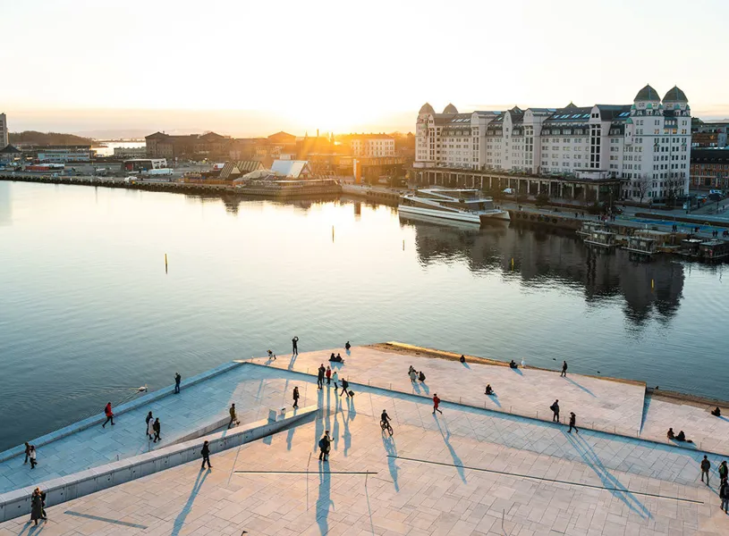 Scenic Bike Ride, Oslo, Norway