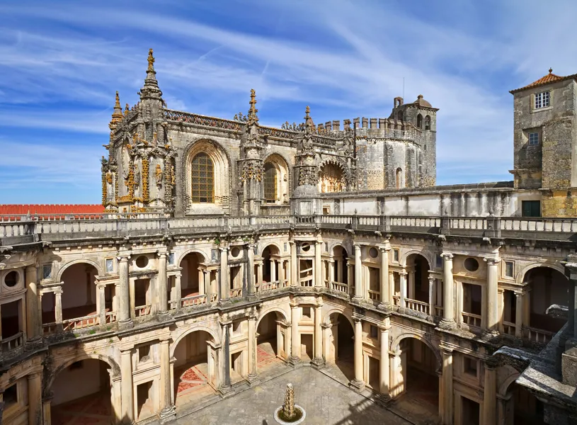 Tomar Templar Castle Visit, Tomar, Portugal