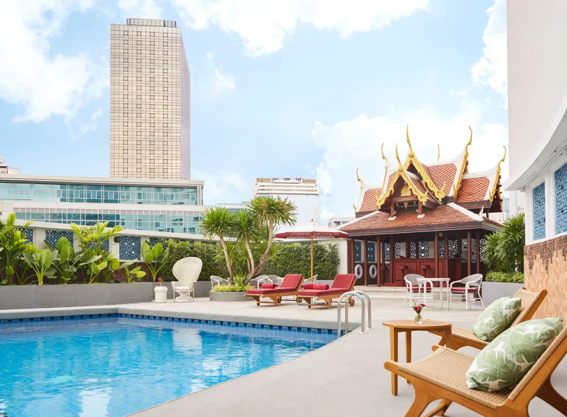 Montien Surawong hotel, Bangkok, Thailand