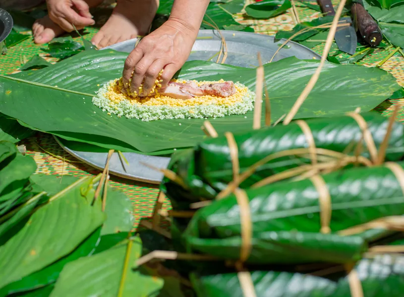 Secrets of sticky rice, Hanoi, Vietnam