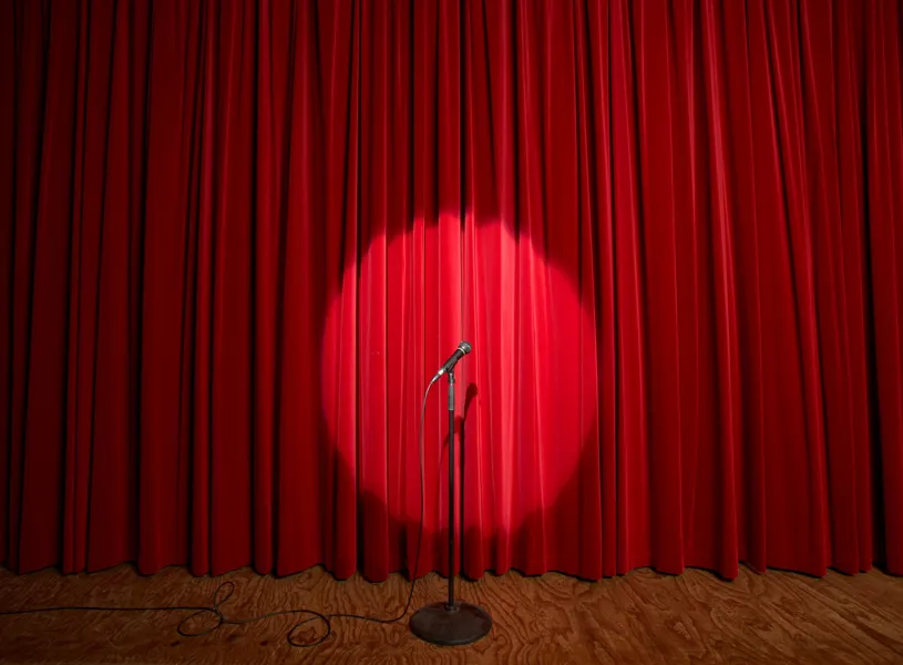 Supporting local and upcoming artists, Glasgow, Scotland