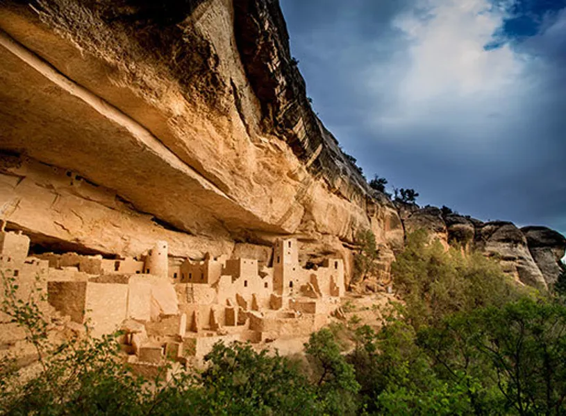 Wonders American West Colorado Montezuma, Palace And Mesa Verde National Park