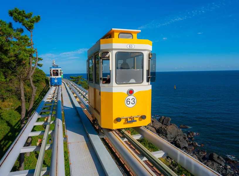 Skyline Park Sky Capsule, Busan, South Korea