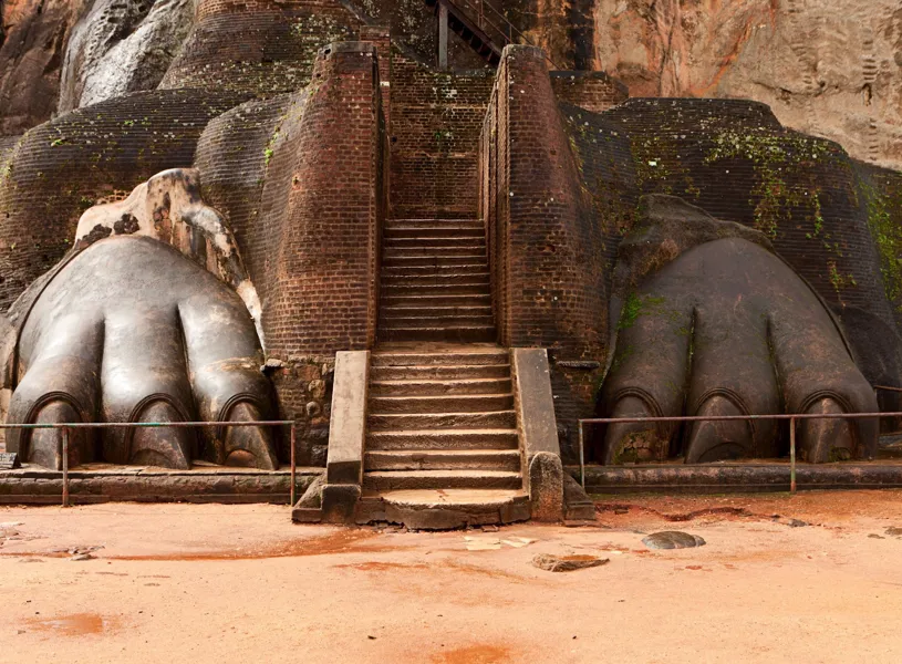 Rock Climb Sigirya, sri Lanka