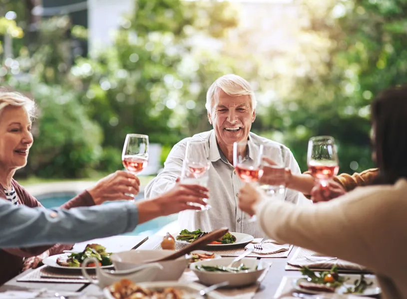 Celebration Dinner Ragusa Sicily Italy 