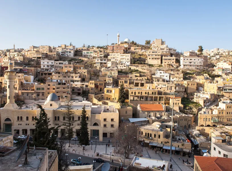 Old City Centre Of Salt Jordan 