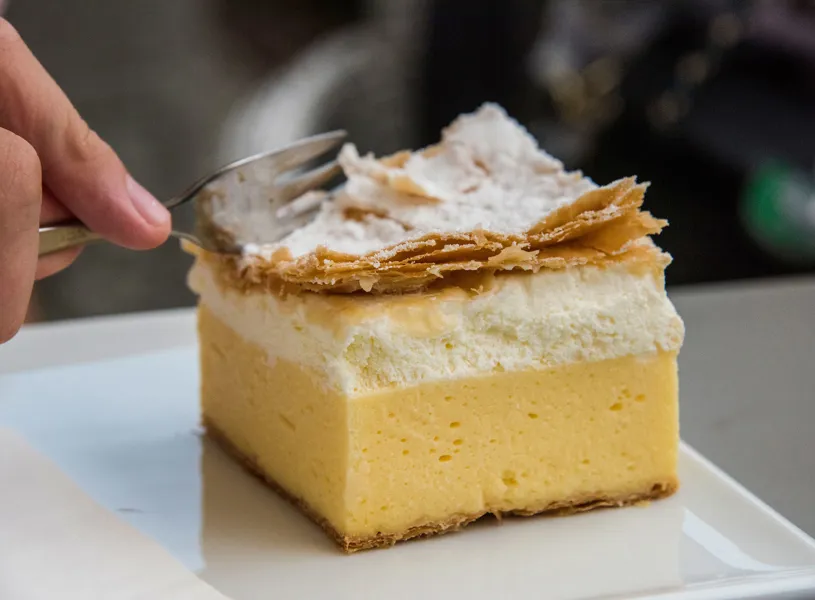 Cake, Lake Bled, Slovenia