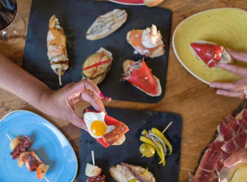 Pinxtos highlight dinner in San Sebastian, Spain