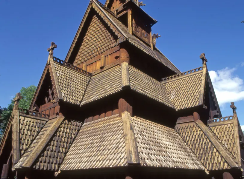 Stave Church, Oslo, Norway