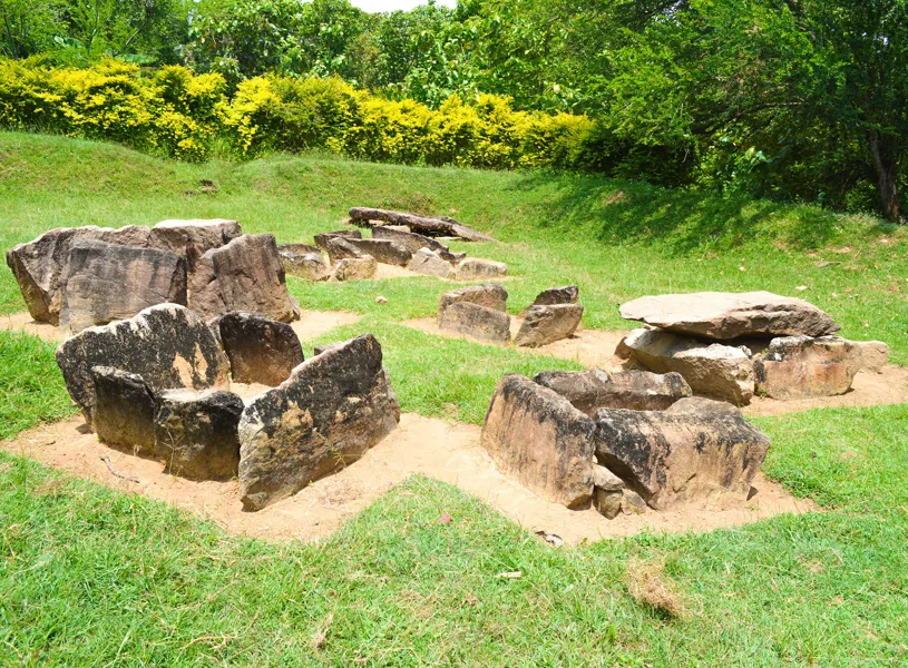 Ibbankatuwa Tombs Dambulla Sri Lanka