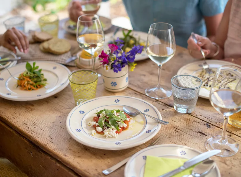 Toast to your travels at your Celebration Dinner