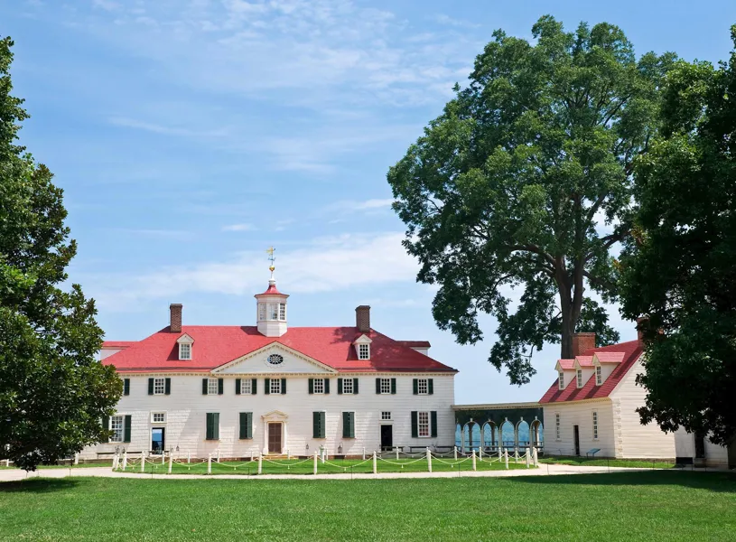 Visit George Washington's former home Mount Vernon Estate and Gardens, USA