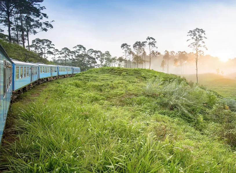 Scenic Train Journey From Kandy To Nuwara Eliya Sri Lanka