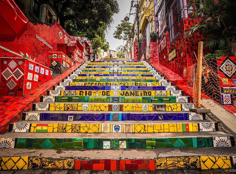 Selaron Steps, Rio de Janeiro, Brazil