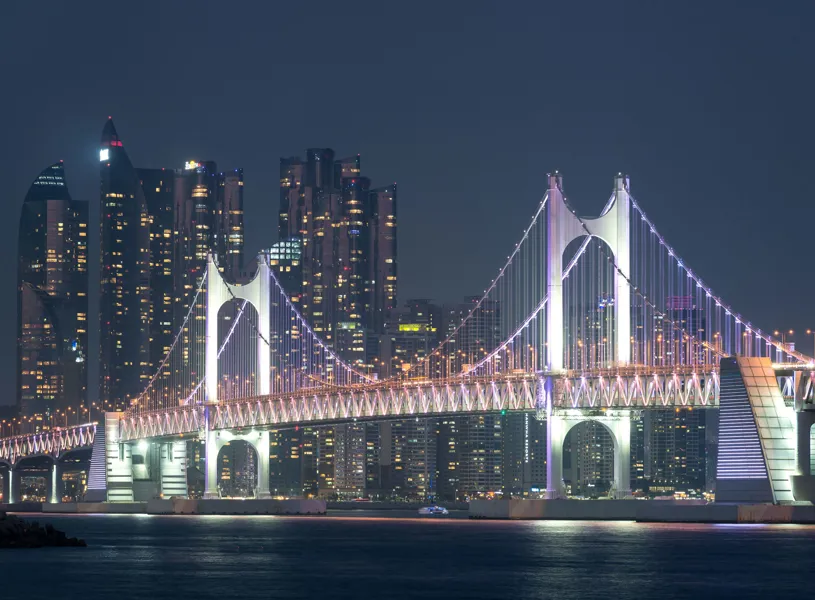 Gwangan Bridge, Busan, South Korea