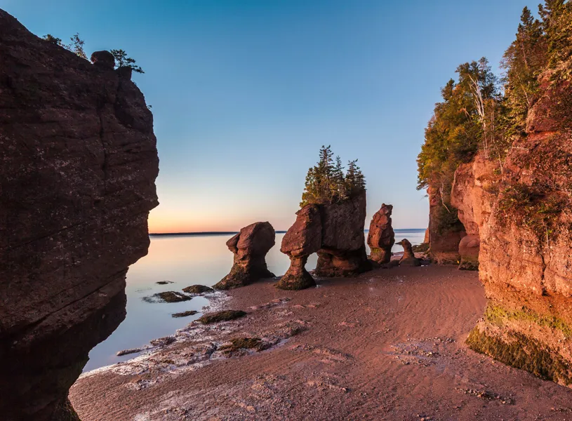 Bay of Fundy, Hopewell Cape, New Brunswick, Canada