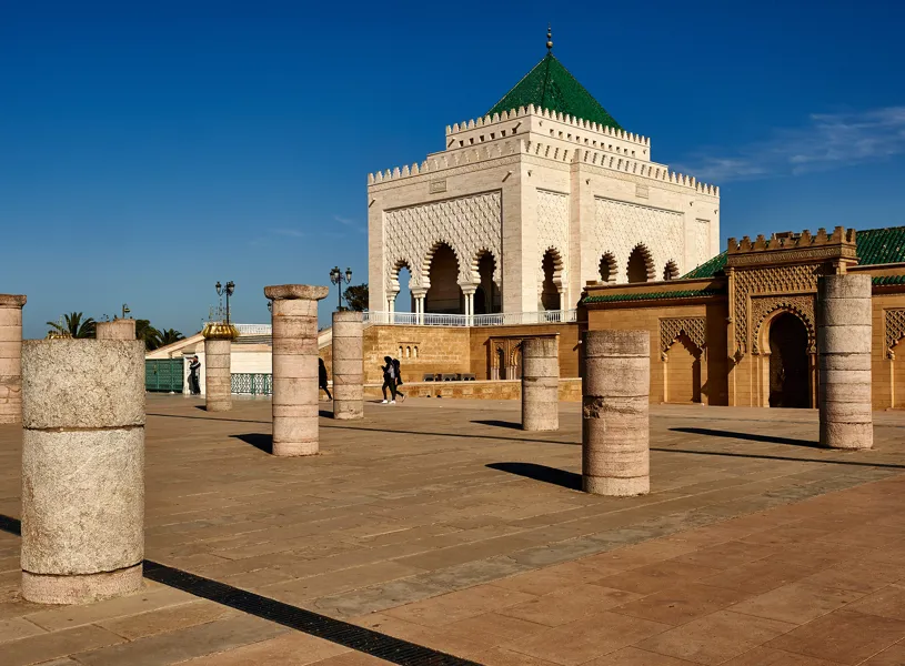 Mausoleum Of Mohammed V Rabat Morocco