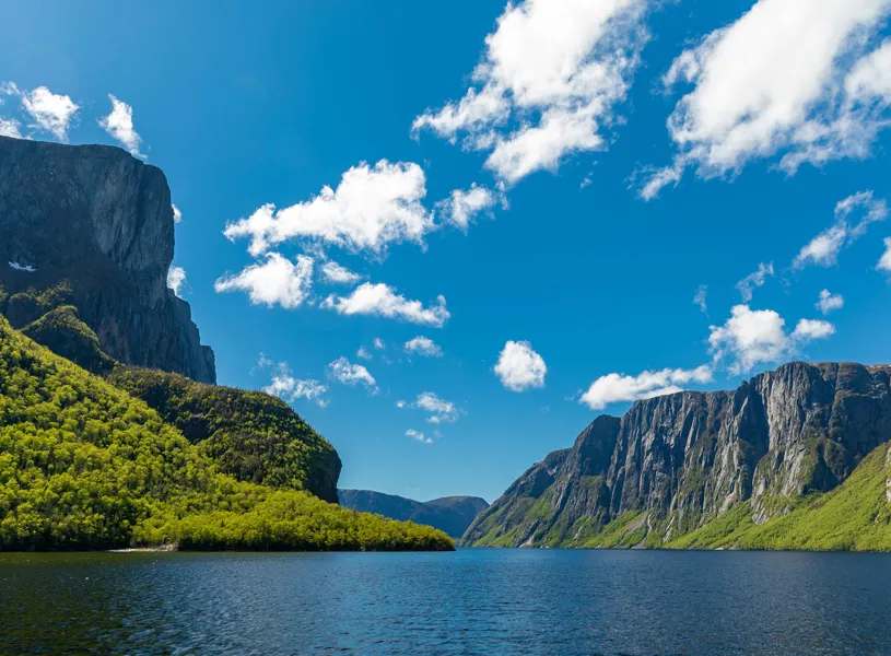 Western Brook Pond, Newfoundland, Canada
