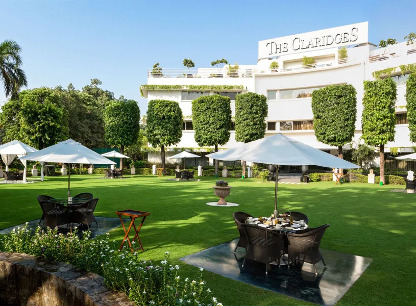 Hotelfacade Claridges New Delhi India