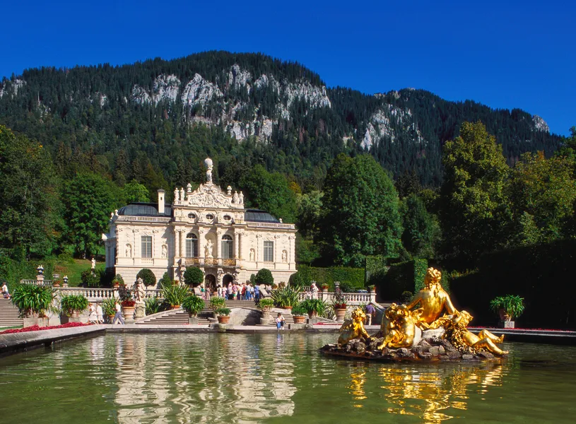 Linderhof Castle Bavaria Germany 