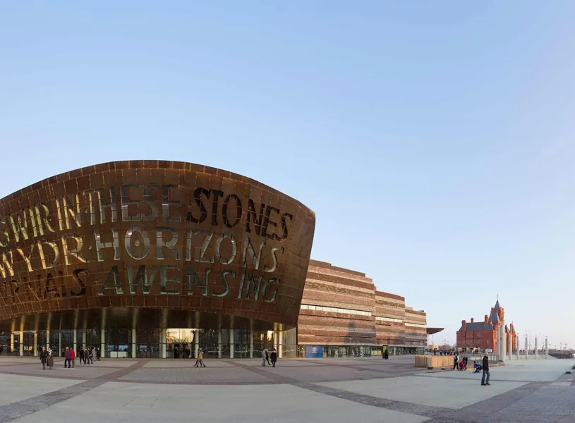 Millennium Centre in Cardiff, Wales