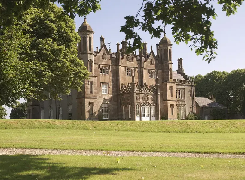 Glenarm Castle Exterior View Glenarm Larne Northern Ireland