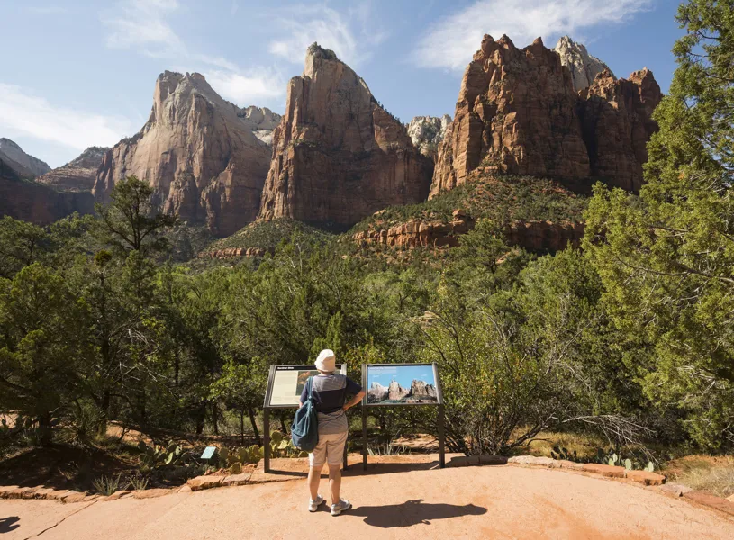 Zion Canyon, Utah, USA