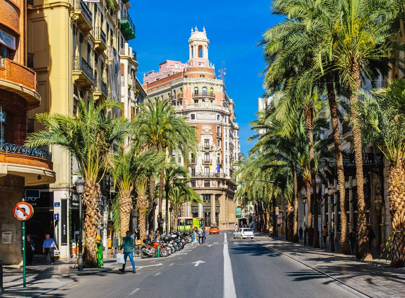 Сarrer de les Barques street, Valencia, Spain