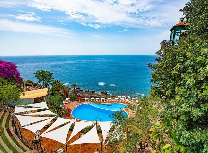 Hotel Baia Aormina001 P Pool Sicily Italy