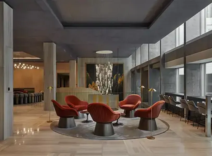 Hyatt Regency Zurich Lobby Lounge Corner Switzerland