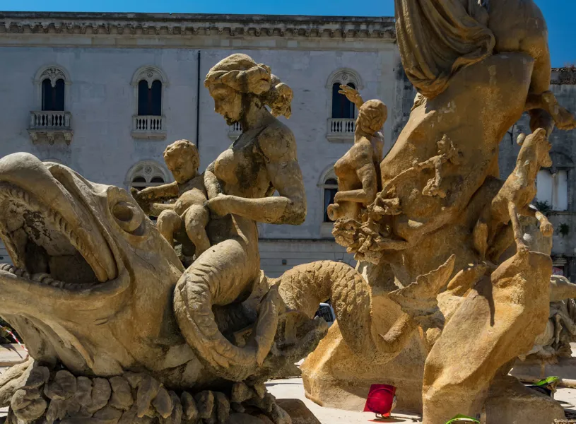 Fountain of Diana, Syracuse, Italy