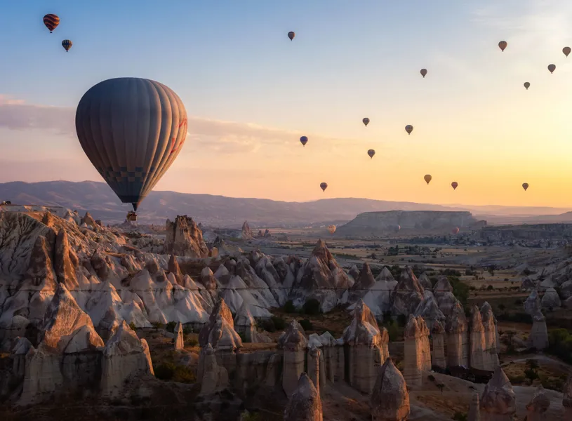 Sunrise Balloon Watching in Cappadocia, Turkey