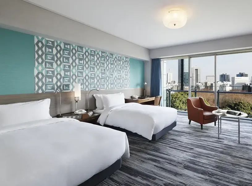 Guest Room at the Prince Park Tower Hotel, Tokyo, Japan