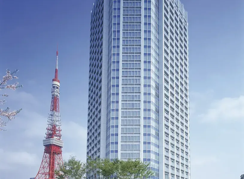 Exterior of Prince Park Tower Hotel, Tokyo, Japan