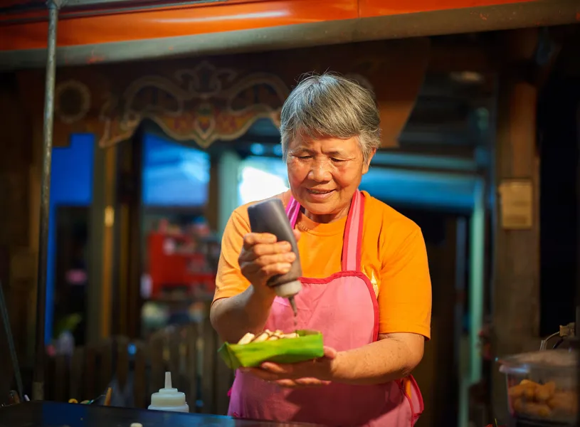 Sukhothai Night Street Food Market Tour