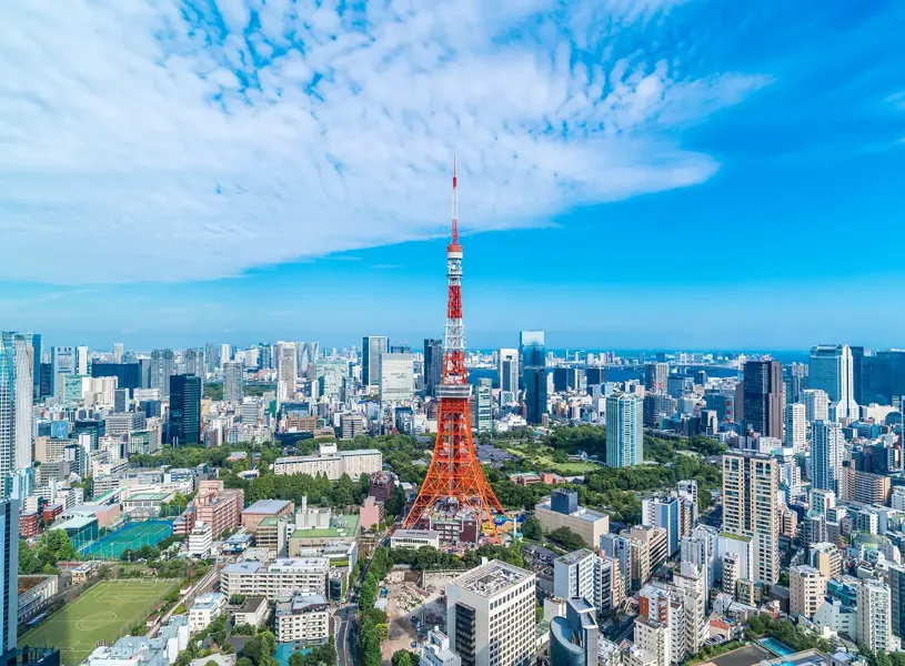View Of Tokyo Japan 