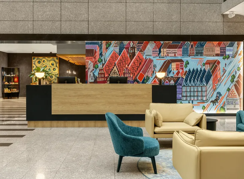 Lobby Wyndham Wroclaw Hotel Wroclaw Poland