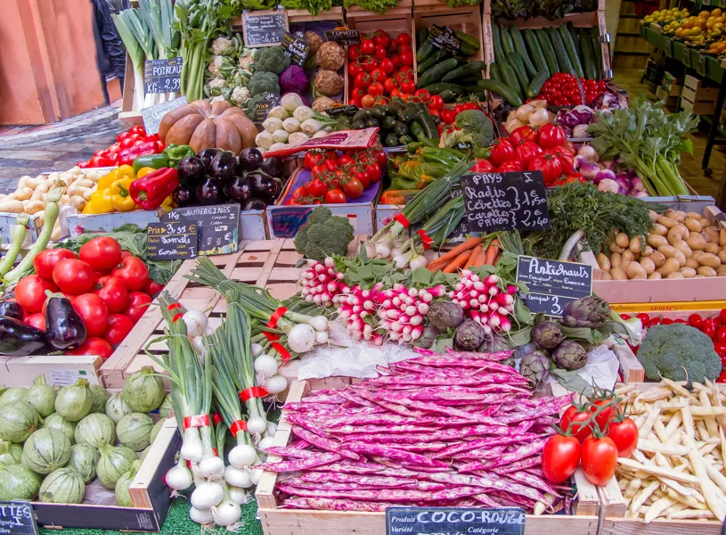 Libournes Sunday Market, Libourne, France