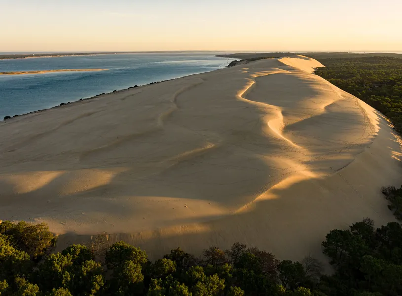 Landscape view of Visit Dune De Pilat in Arcachon, France