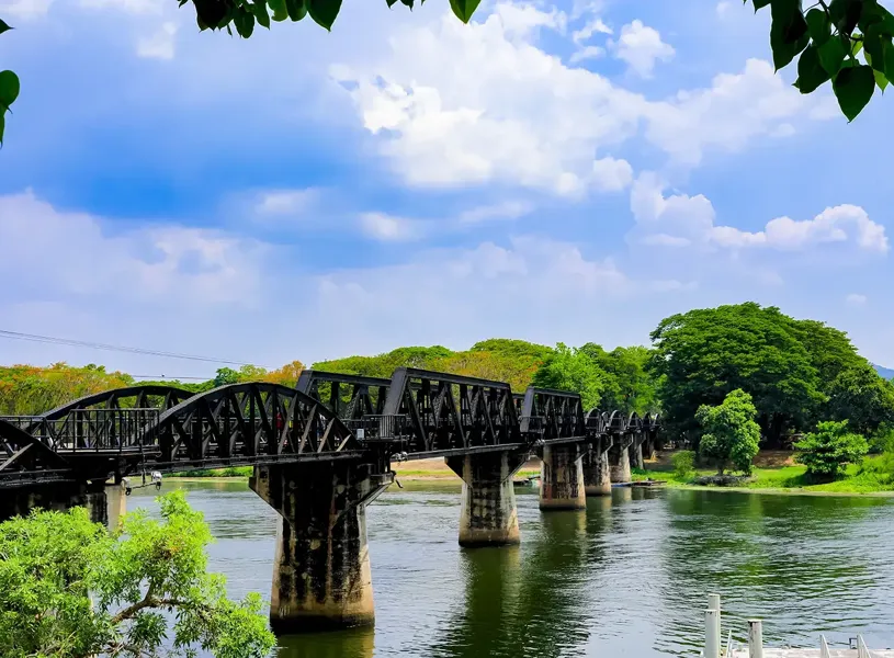 Bridge On The Rriver Kwai Thailand