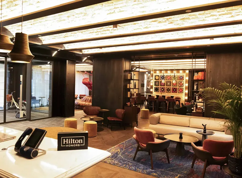 Reception Canopy Hilton Istanbul Turkey