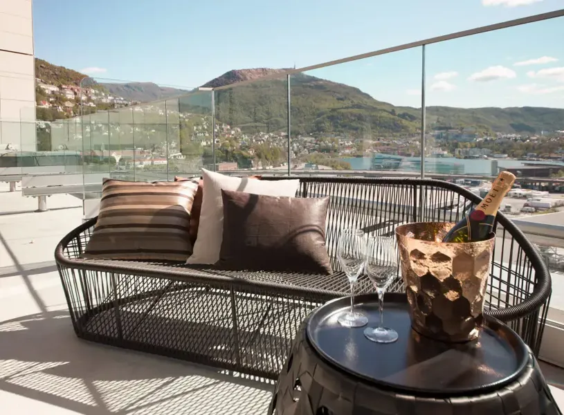 Terrace Scandic Ornen Bergen Norway