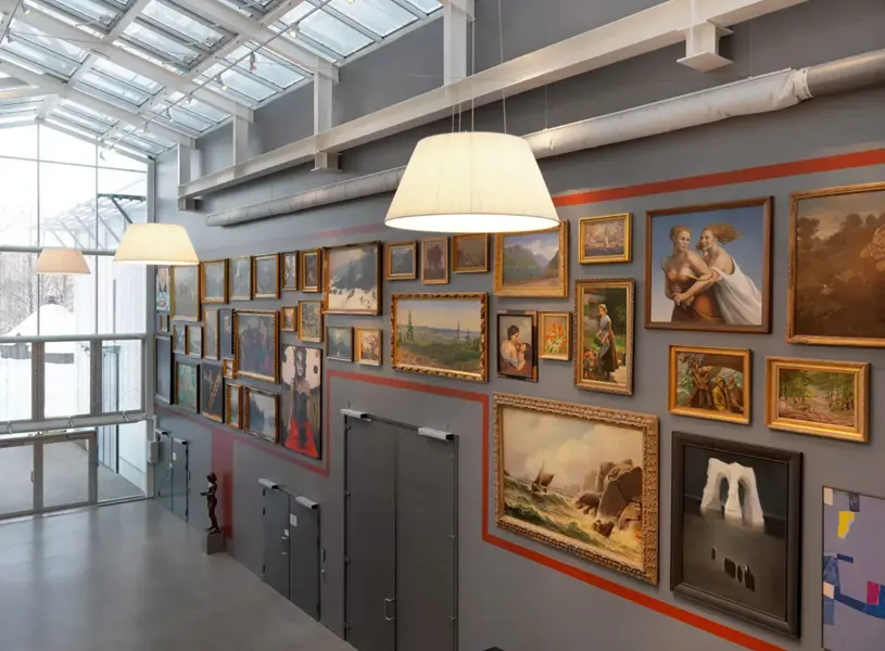 Art Wall Scandic Lillehammer Hotel Norway