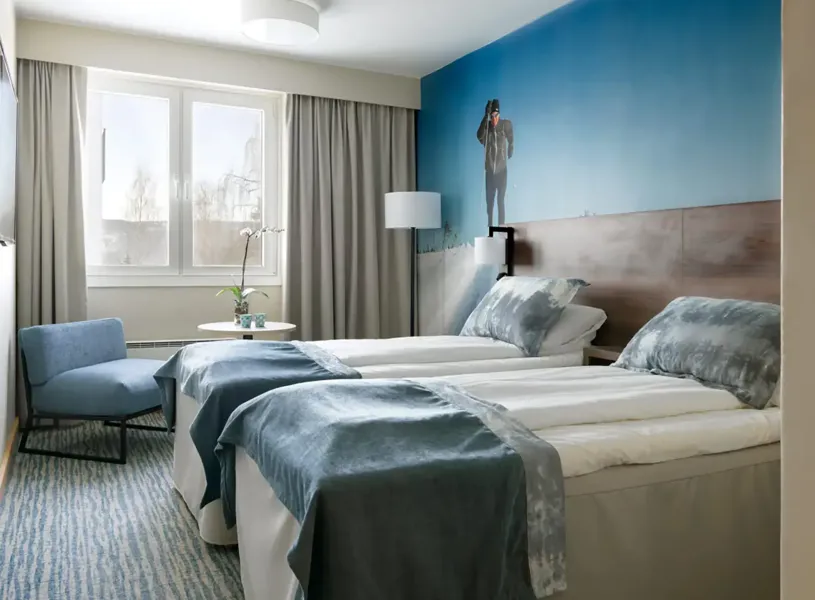 Standard Twin Room Scandic Lillehammer Hotel Norway