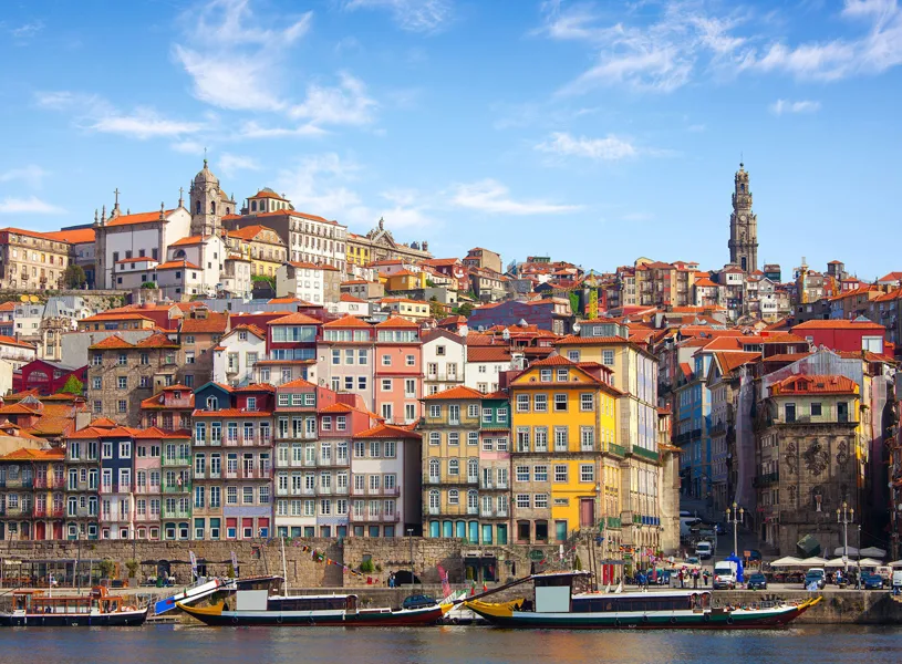 Historical Part of Porto and the Douro River, Portugal