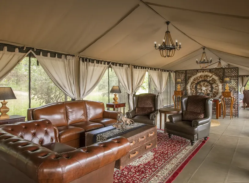 Lounge Tarangire Kuro Treetops Tanzania