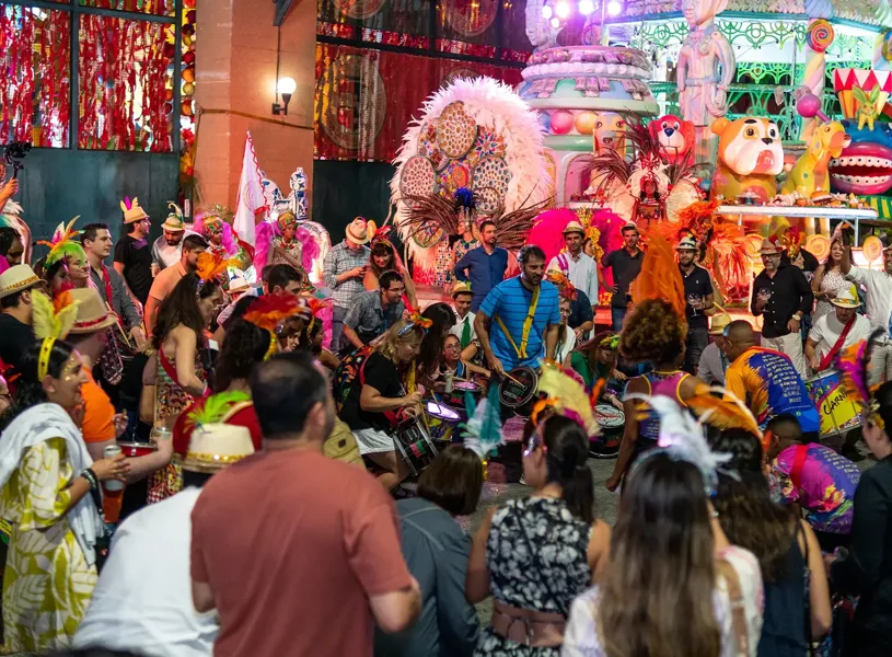 1 Carnival At Grande Rio Samba School Rio Brazil