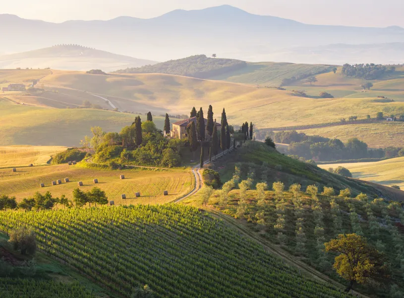 Val D'orcia, Tuscany, Italy