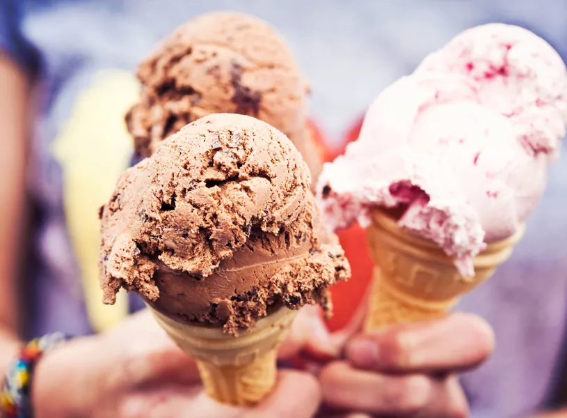 Devonshire Ice Cream Treat