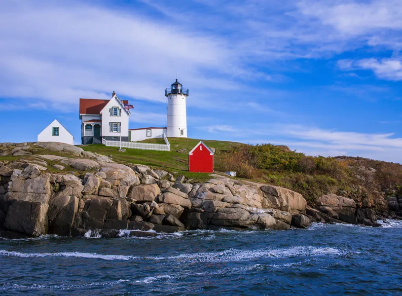 Nubble Lighthouse, Cape Neddick, Maine, USA